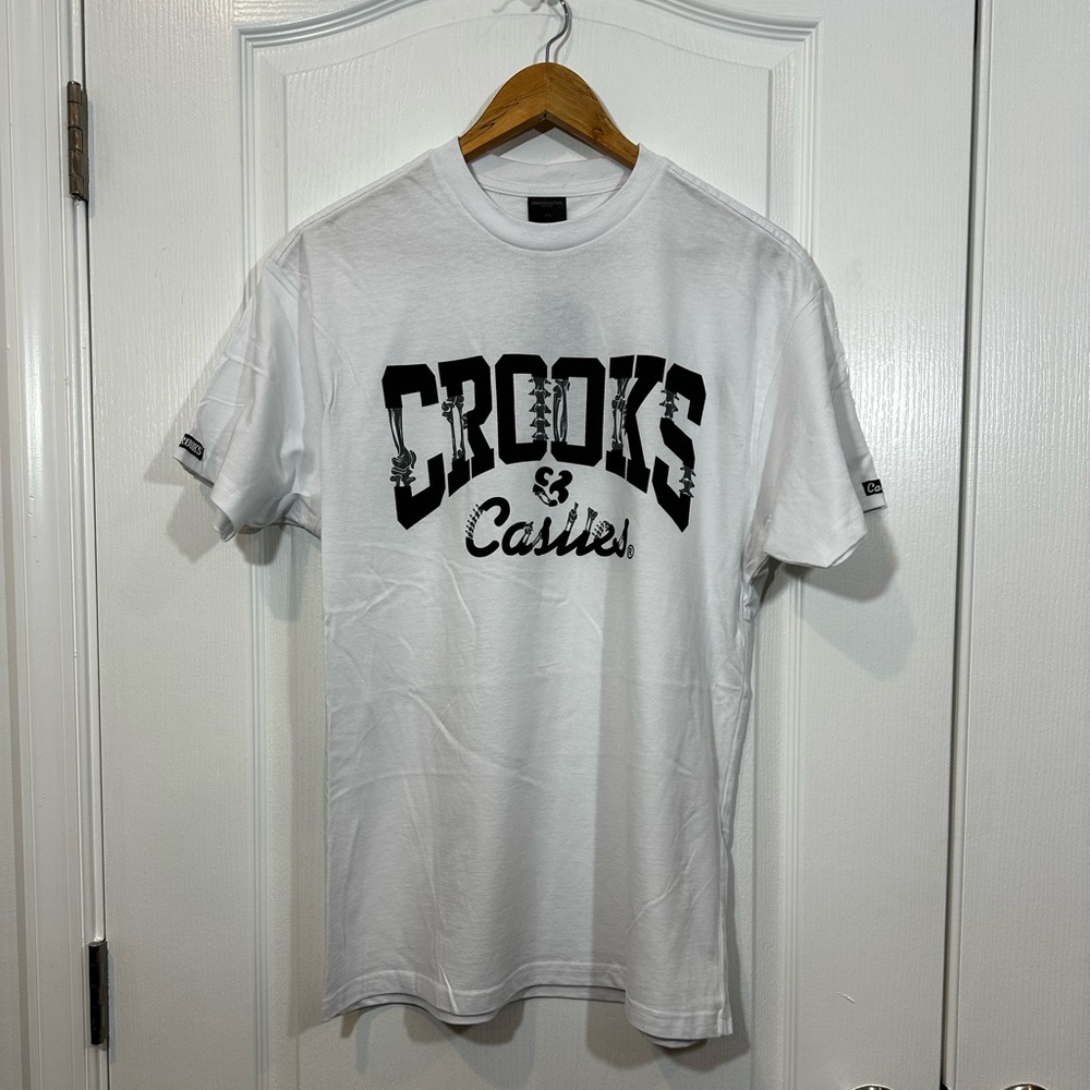 Crooks & Castles Black and White Graphic Tee